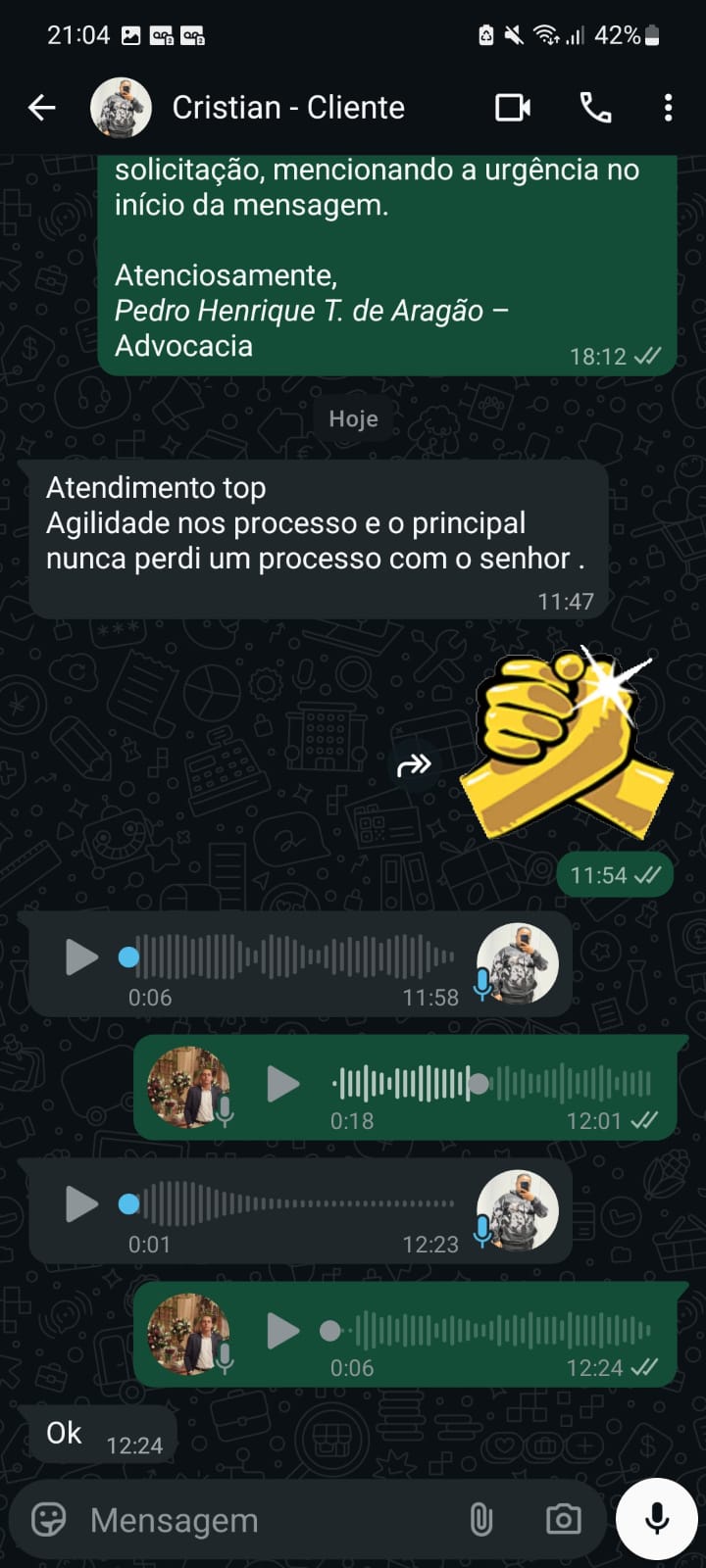 Depoimento de cliente 3